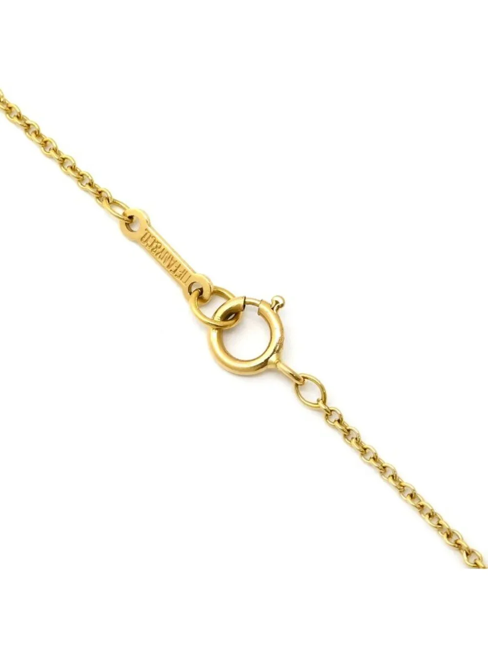 Tiffany & Co Necklace Loving Heart Yellow Gold YG T& Paloma Picasso